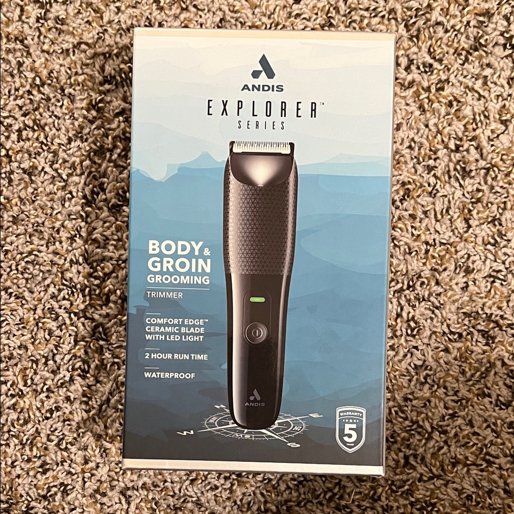 Andis Explorer Beard and Body Groin Trimmer Brand New in Box